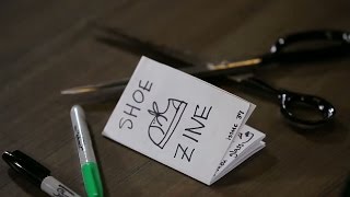 How to make a zine from one piece of printer paper [upl. by Aropizt334]