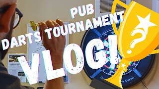 BATTLING IN A CHARITY DARTS TOURNAMENT  VLOG [upl. by Aman336]