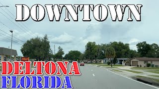 Deltona  Florida  4K Downtown Drive [upl. by Ymar635]