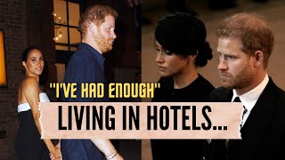 Prince Harry Living SEPARATELY in Hotels AWAY From Meghan Markle Rumored Affairs [upl. by Oates]