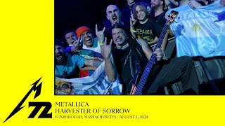 Metallica Harvester of Sorrow Foxborough MA  August 2 2024 [upl. by Gnen]