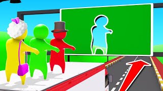 FIT Through The WALL OR DIE In GANG BEASTS impossible [upl. by Merdith870]