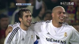 FC Barcelona vs Real Madrid 20032004  Partido Completo [upl. by Anana]