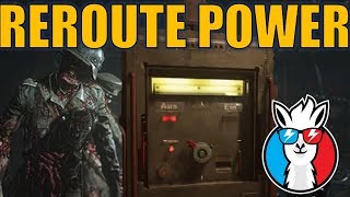 Reroute the Power  Call of Duty WW2 Zombies Final Reich [upl. by Nolyad]