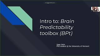 OHBM2022 Machine learning for Neuroimaging in python with the Brain Predictability toolbox [upl. by Franzen544]