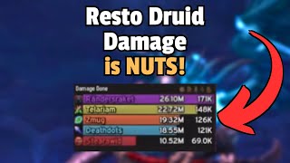 Resto Druid Damage is fine  Season 3 Dragonflight [upl. by Spenser144]