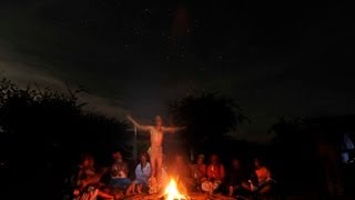 SAN Bushman Healing Dance Botswana Africa [upl. by Lenka529]