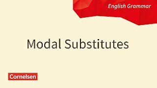 Modal substitutes [upl. by Aelhsa]