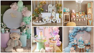 Simple Baby Shower Decorations At Home  Latest Baby Shower Decoration Ideas  Gender Reveal [upl. by Damon]