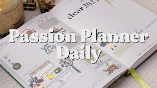 Passion Planner Daily Setup  January 1 2023 [upl. by Adiarf]