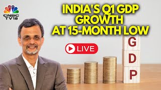 CEA Presser  Q1 FY25 GDP Growth Slows Down To 67  India GDP  N18L [upl. by Odelinda]