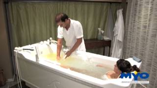 Hydrotherapy Tub treatment routine MyoRelease TherapyMyoRT [upl. by Acined522]