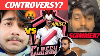 Classy Vs Betu Yt Controversy 🤬  Gw Manish Sc4mmer  Binzaid Gaming  Gyan Gaming [upl. by Macdougall185]