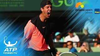 Kokkinakis upsets Federer Kyrgios amp Zverev win through to 3R  Miami Open 2018 Highlights Day 4 [upl. by Watkin]