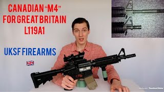 UKSF firearms of 2000s Airsoft L119A1 Diemaco C8 SFW  Variants Trades and Accessories [upl. by Adiela]