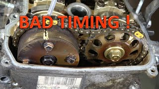 Toyota VVTi Engine Timing Chain is BAD How to Inspect [upl. by Elwood]