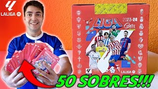 POR FIN APERTURA de 50 SOBRES de LIGA ESTE 202324 con CROMOS EXTRA GOLD [upl. by Rush]