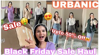 Urbanic Big Friday SALE Haul😍Upto 50 off😱Urbanic Winter haul Try on haul Swati Rathi [upl. by Delano]