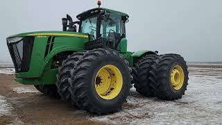 2013 John Deere 9560R 4wd Tractor 18 Speed Powershift 4493 Hours with Less than 10 Hours on Reman [upl. by Kelci]