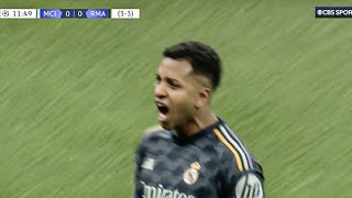 Rodrygo Goal vs Man City  Man City vs Real Madrid [upl. by Fanechka]