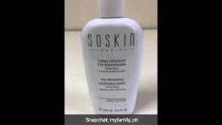 Soskin PreWhitening Exfoliating Lotion سوسكن لوشن السنفرة والتحضير للتفتيح [upl. by Zedekiah325]