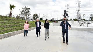 Inauguración primera etapa de intervención del Parque Cuitláhuac desde Iztapalapa Ciudad de México [upl. by Eelamme112]