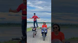 Mera Dono Bike Ek Sath Ride Pe Jana Chahti Hai 🏍️❤️ shorts ktm ytshorts [upl. by Lemire]