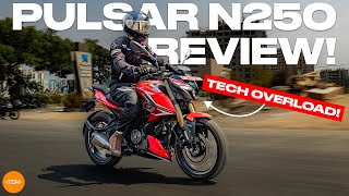 2024 Pulsar N250 Review The most techinfested Bajaj ever made Switchable ABS  TC UpShift [upl. by Streeto]