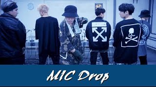 【日本語訳英韓カナルビ】MIC Drop Korean Ver【BTS防弾少年団】 [upl. by Lovel]