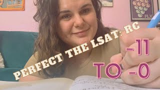 PERFECT THE LSAT Reading Comp Strategies  Life of a 0L [upl. by Elin]