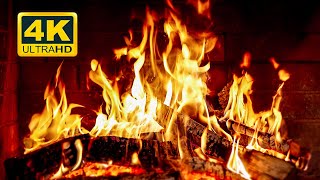 🔥 Cozy Fireplace 4K 12 HOURS Fireplace with Crackling Fire Sounds Soothing Fireplace 4K [upl. by Ardene402]