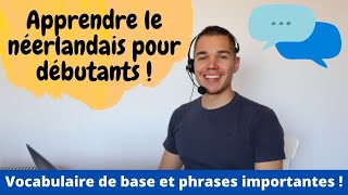 Apprendre le néerlandais pour débutants  mots et phrases importantes et vocabulaire de base [upl. by Elatnahs]