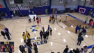 Irondequoit vs Canandaigua Academy Varsity Mens Basketball [upl. by Cordie743]