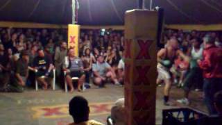 Fred Brophy Boxing Tent Nanango fight 2 round 2 [upl. by Newhall562]