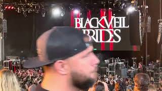 Bleeders black veil brides live in Sterling Heights Michigan September 15 2024 [upl. by Ahsieki]