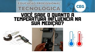 Metrologia  Temperatura de Medição Dilatação Térmica [upl. by Tudela]