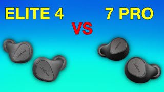 Jabra Elite 4 vs Jabra Elite 7 Pro [upl. by Novelc]