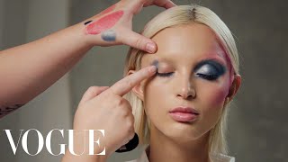 How Makeup Artist Pat McGrath Creates an Iconic Look  Vogue [upl. by Eyllib]