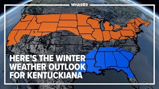 NOAA predicts Kentuckianas winter weather outlook for 20232024 [upl. by Ocnarf]