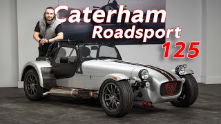 A Stunning Caterham Roadsport 125  A Walk Around With Jean [upl. by Claudianus]