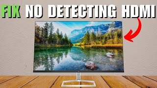 HP Monitor Not Detecting HDMI  How To Fix [upl. by Llereg]