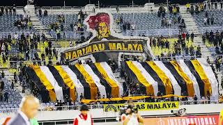 TIFO ULTRAS MALAYA KETIMURAN DI STADIUM SULTAN MIZAN ZAINAL ABIDIN [upl. by Mahon871]