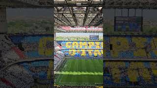 InterLazio 11 coreografia 20° scudetto San Siro 1952024 [upl. by Lilli]