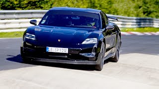 Porsche Taycan Turbo GT beats Tesla Model S Plaid Nurburgring time by 17 seconds [upl. by Ithnan]