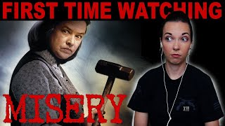 Misery 1990 Movie REACTION [upl. by Tivad]