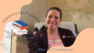 Curriculum planning  Homeschool planning  20242025 [upl. by Anaihk]