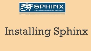 Part 1  Installing sphinx [upl. by Pharaoh152]