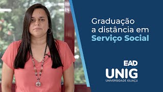 Graduação a distância em Serviço Social  UNIG EaD [upl. by Haimorej]