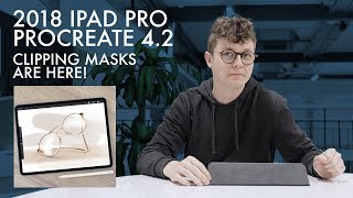 2018 iPad Pro and Procreate 42 Clipping Masks [upl. by Isborne]