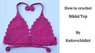 How to crochet Bikinitop [upl. by Niraj]